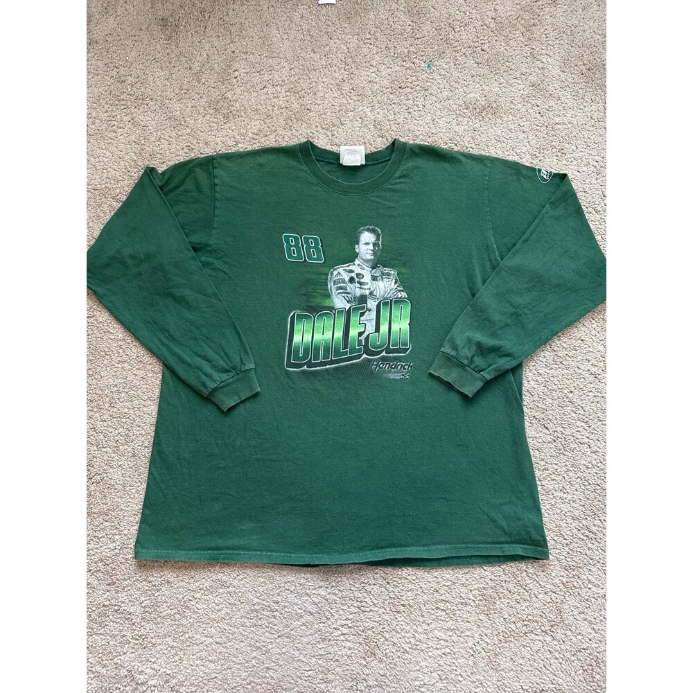 Vintage Dale Earnhardt Jr. Men’s Long Sleeve Nascar Tee Size XL